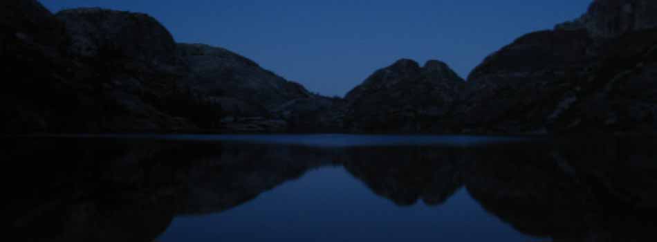 Bensen Lake in the  Morning.