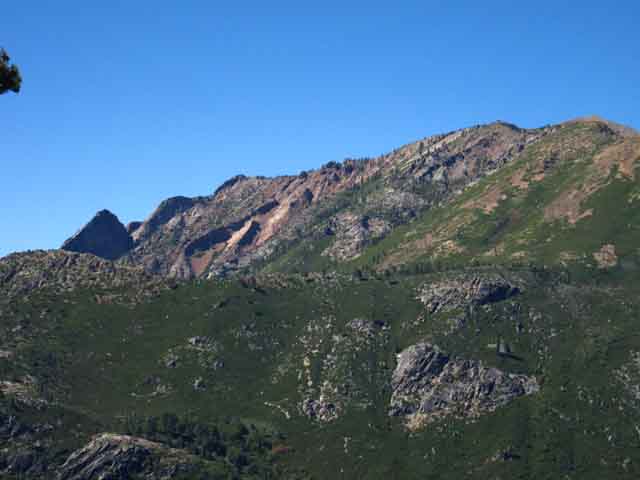 Mokelumne Peak and Tetons.