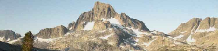 Mount Ritter overshadowed by Mount Banner.