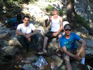 Cool Dudes on trail, Best Break of the Day