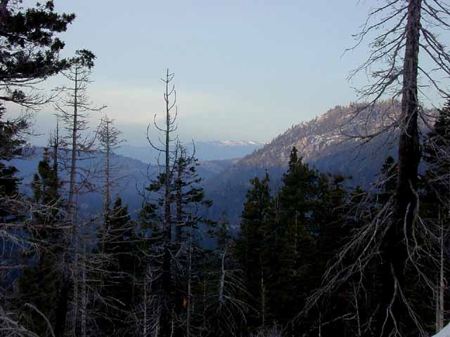 Carson Range from Southwest Lake Tahoe Rim