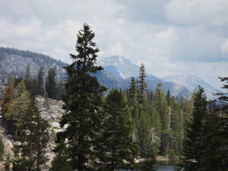 Mountains Northwest of Round Lake