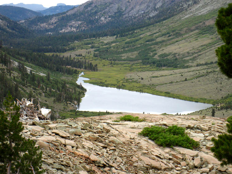 Kennedy Lake backpacking Emigrant Wilderness from TYT to PCT