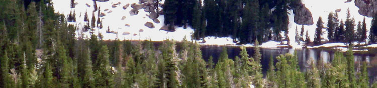 Banner: Duck Lake telephoto from the Carson Gap