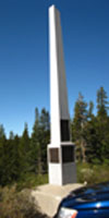 Kit Carson Memorial at Carson Pass