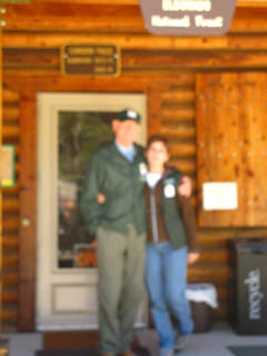 Craig Downing and Claudette Correia, Vol Staff at Carson Pass