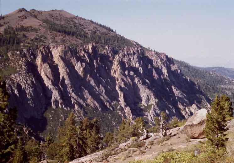 Peak across from Raymond Peak, 1999