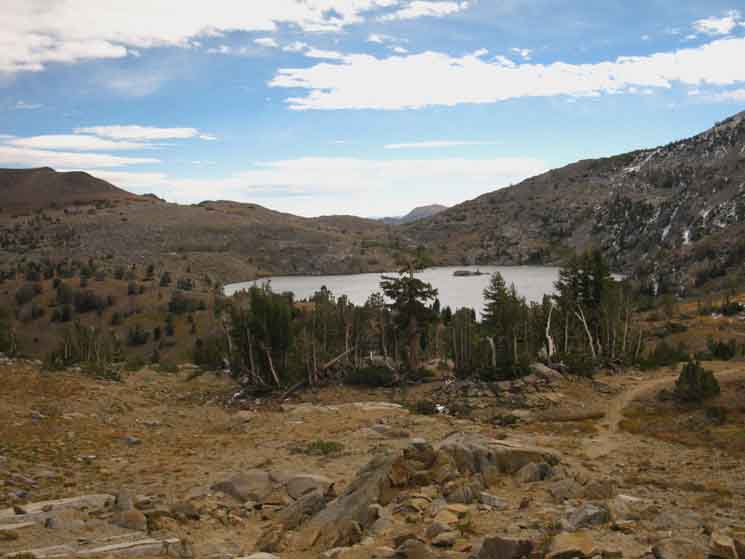 Valley, Winnemucca Lake, and South end of Elephant Back.