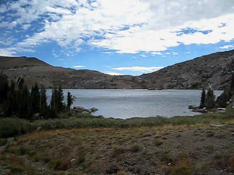 View from West shore Winnemucca Lake during Fall 2014.
