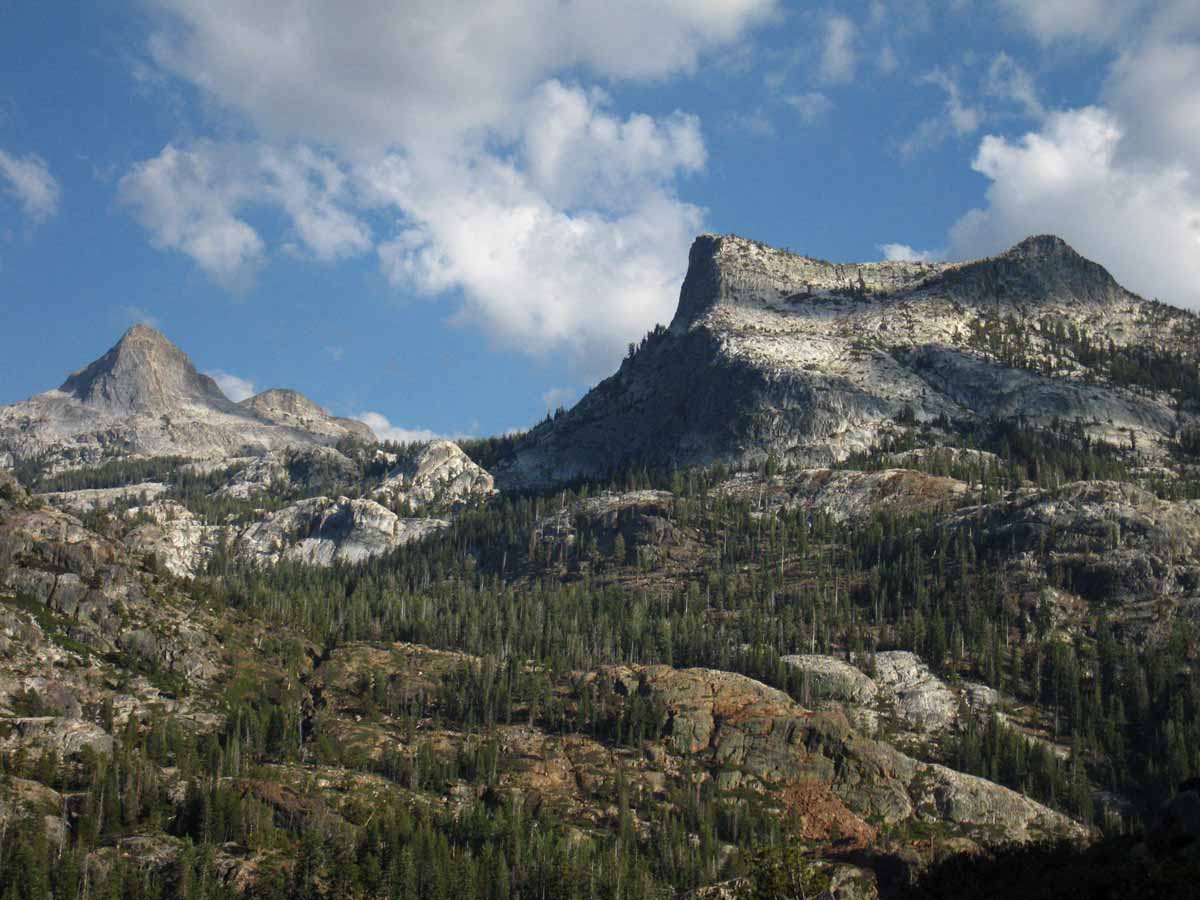 Volunteer and Double Peaks, Yosemite National Park.