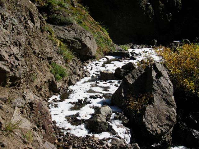 Noble Creek frosted in late October 2011
