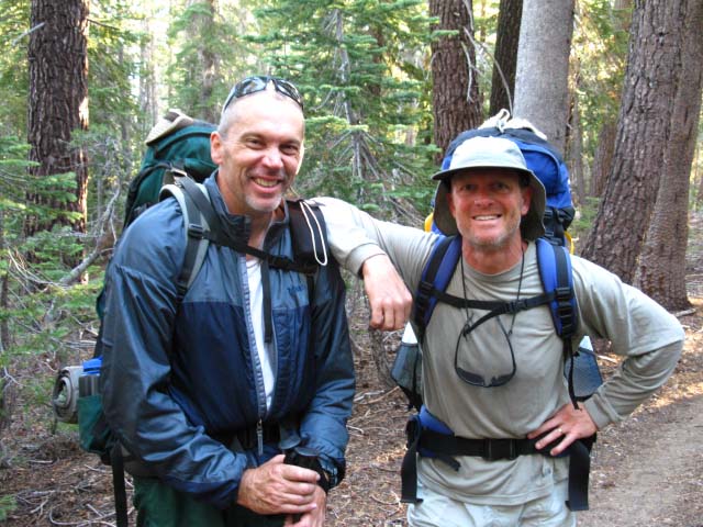 Scott and Andy are why you should hike: You meet the best people out here, for a second!