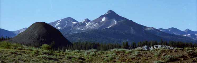 View South of Sharkfin, Stanislaus Peak, Sonora Peak, and the East Carson Gap.