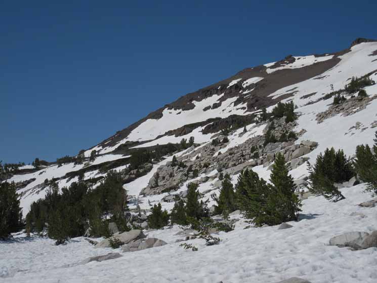 North flank of Sonora Peak.