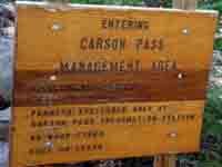 Carson Pass Managment Area