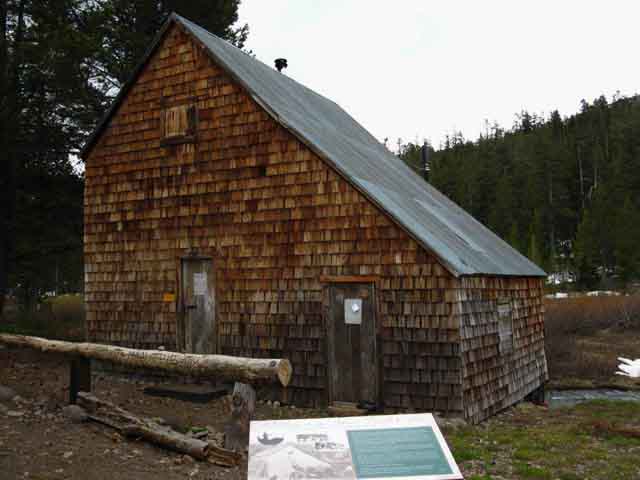 Meiss Cabin in Meiss Meadow, Lake Tahoe Basin.