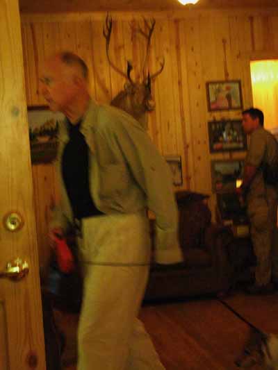 Jerry Brown walks into the Kennedy Meadows Store before beginning Horse-Packing Trip.