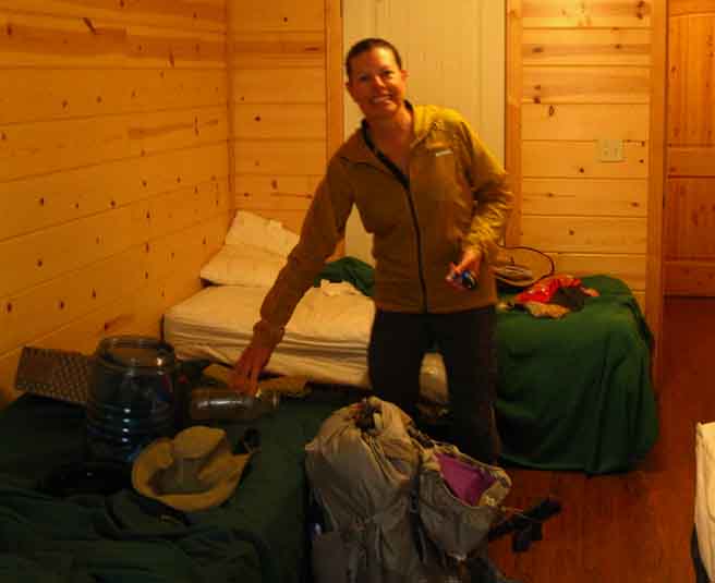 A lot of PCT hikers really enjoy the bed, shower, and laundry of the bunkhouse deal.