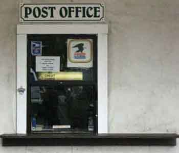 Tuolumne Meadows Post Office.