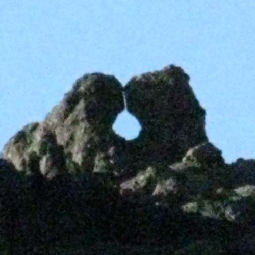 Arc of the Rock Covenant rock on Leavitt Massif.