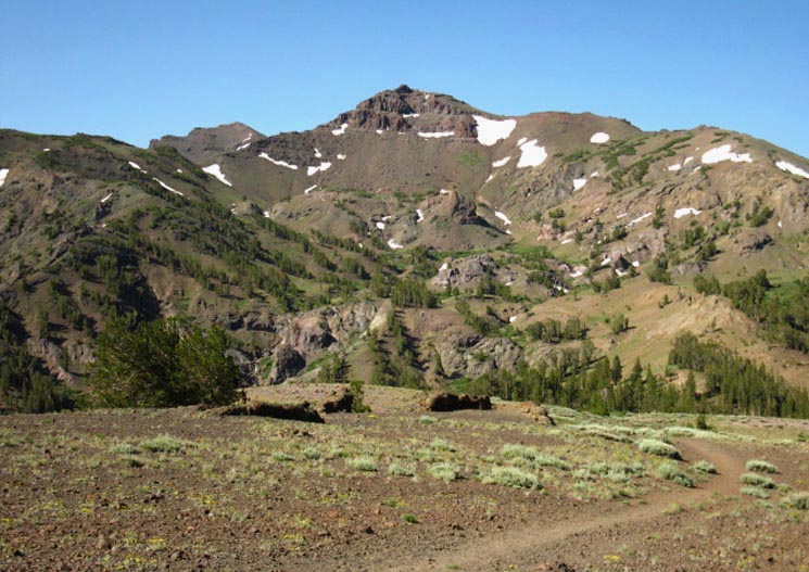North side of the leavitt Peak Massif.