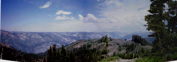 View North from the top of Mount Reba