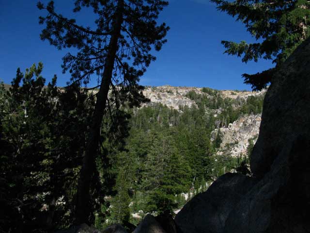 Headwaters of the Clarks Fork of the Stanislaus River.