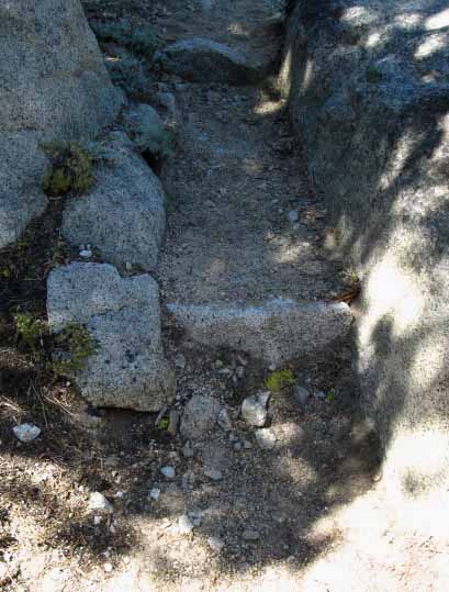 Granite step, Highland Creek.