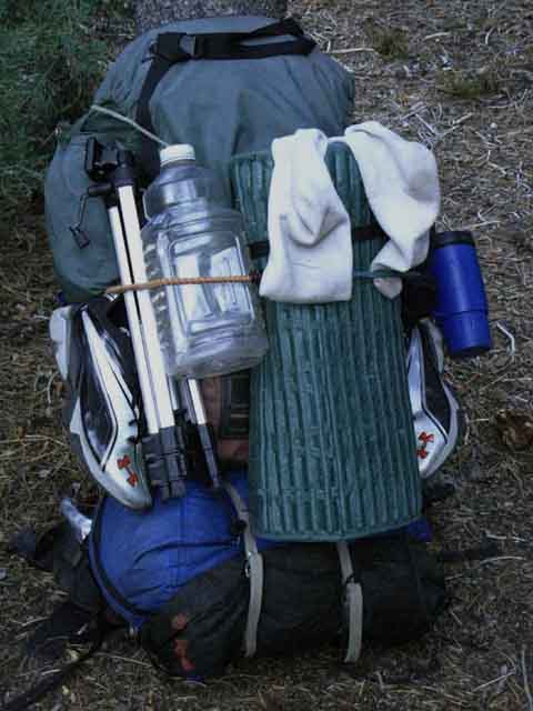 High Sierra Trail Guide backpack.