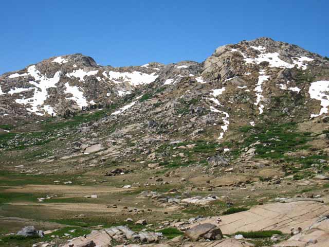 Peaks South of Brown Bear Pass.