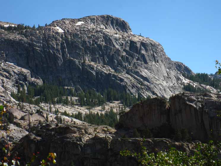 Northwest ridge of Granite Dome.