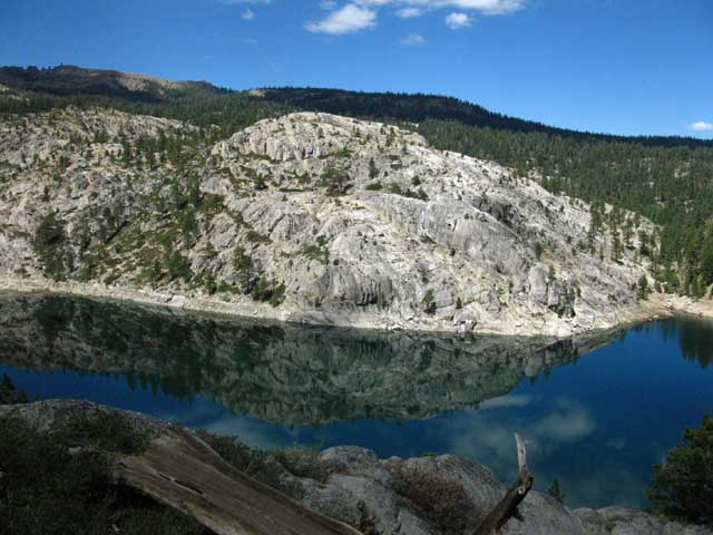 Relief Reservoir in Stanislaus National Forest.