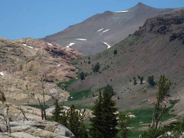 Brown Bear Pass from the East.