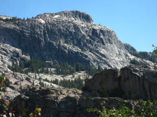 Part of the Granite Dome Massif