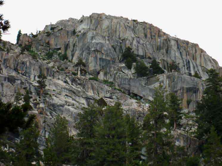 Peak 9362 on Bailey Ridge, Yosemite National Park.