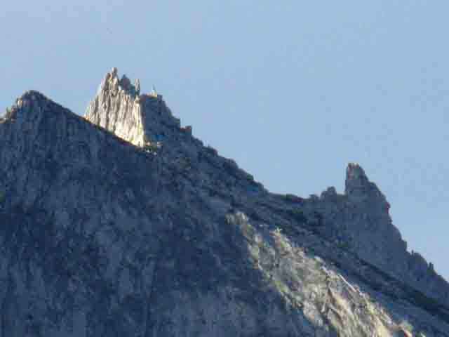 Crest of Cathedral Peak.