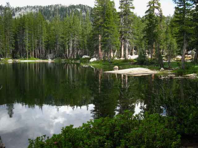 East pond on Bailey Ridge, Pacific Crest Trail.