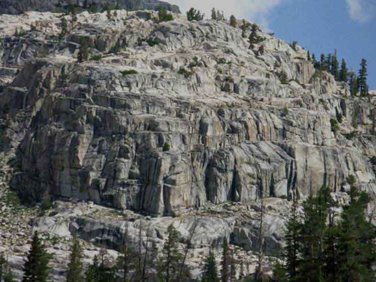 Great rock along North wall of Lower Kerrick Canyon.