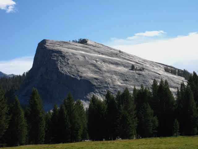 Lembert Dome dominates Tuolumne Meadows in the North Yosemite Backcountry.