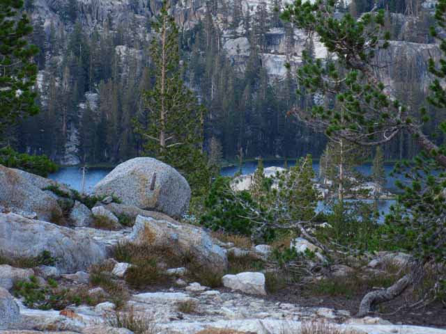 Smedberg Lake in the North Yosemite Backcountry.
