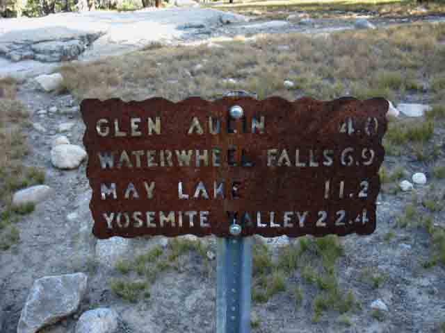 Young Lake junction to Glen Aulin.