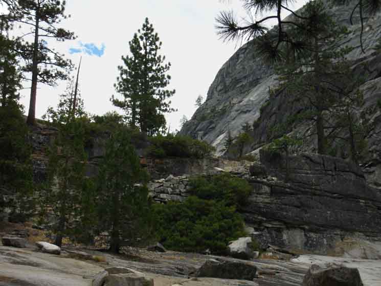 Into Bunnell Cascade, Yosemite National Park.