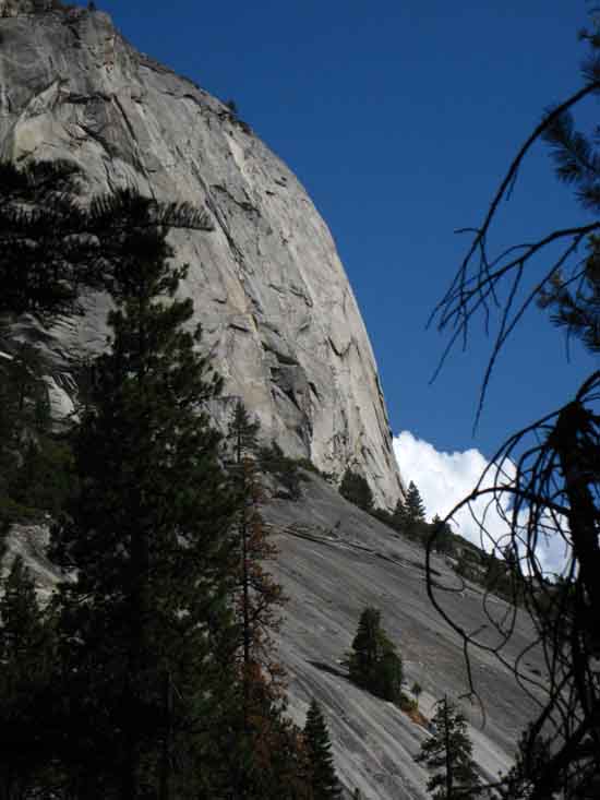 Dome 7683 at the East end of Little Yosemite Valley.