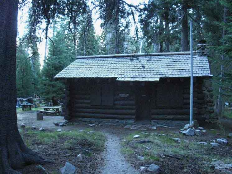 The Merced Lake Ranger Station.