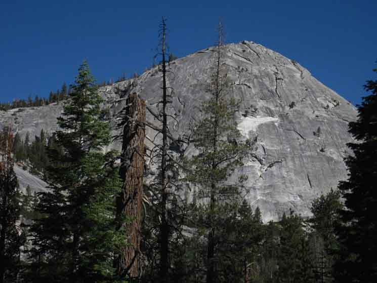 Peak 9288 above Babcock Lake, Cathedral Range, Yosemite.