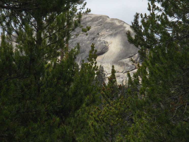 Fairview Dome from the John Muir Trail.