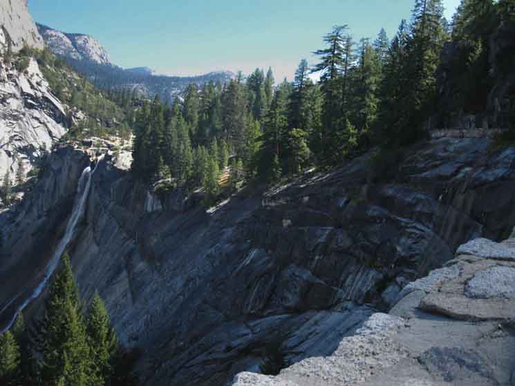 Nevada Falls from the South.
