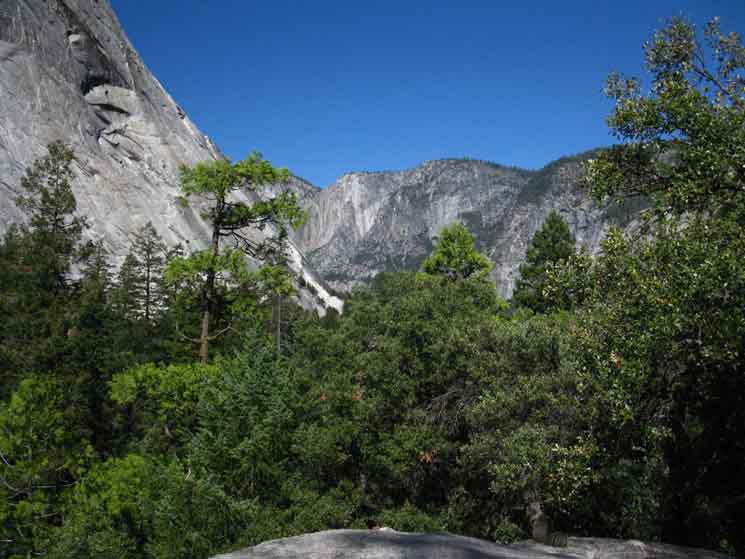 Last long view before walking the John Muir Trail into Yosemite Valley.