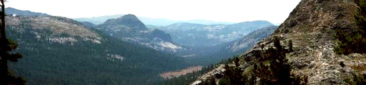 Jack Main Canyon in North Yosemite Backcountry.