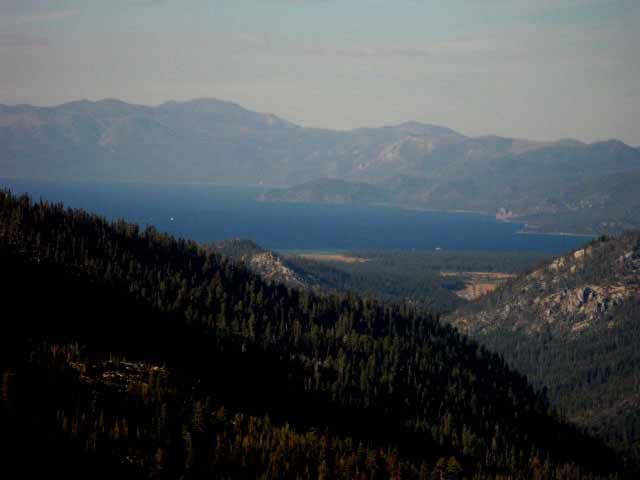 Close up of Tahoe from Showers Lake